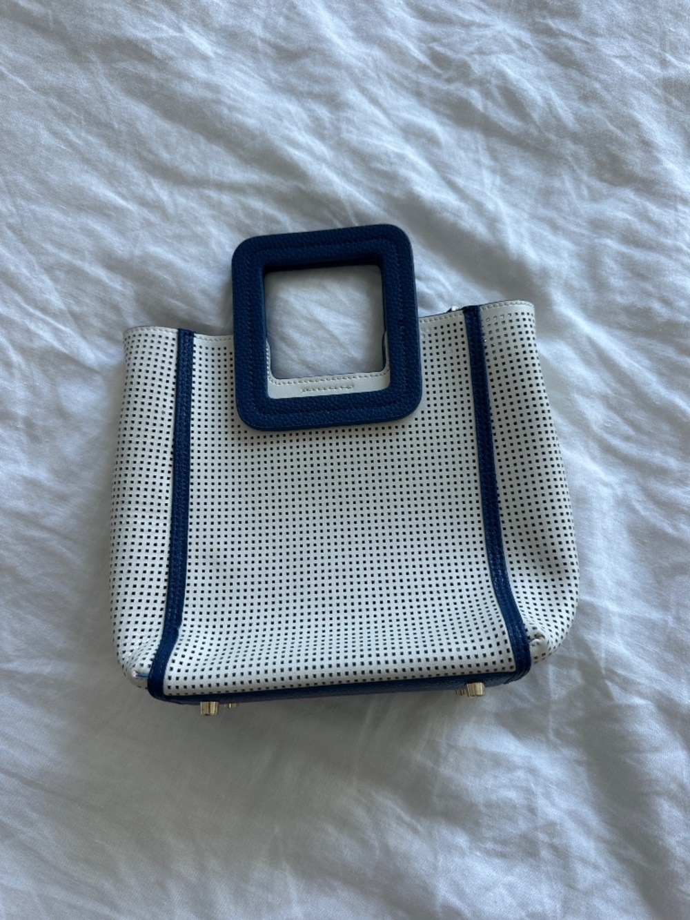 TMRW studio Antonio, leather Crossbody bag with removable inner pouch